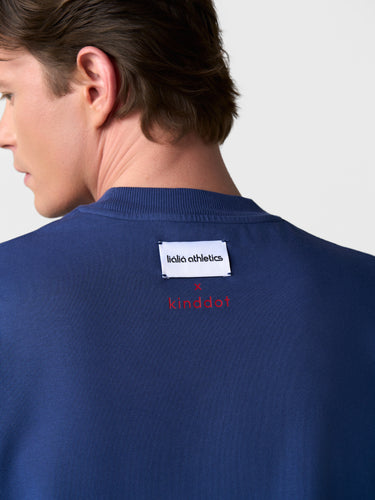 kinddot. x liáliá athletics “Blue” T-Shirt