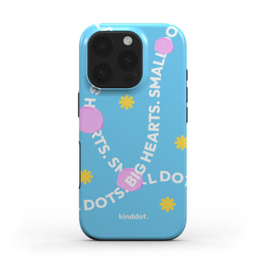 Telefono dėklas "Small dots. Big hearts."