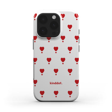 Telefono dėklas "kind.heart." baltas