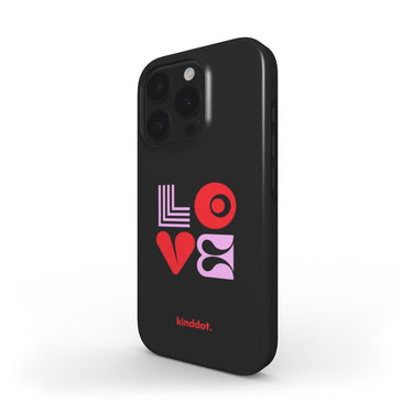 Telefono dėklas "LOVE" juodas