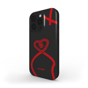 Telefono dėklas "FOREVER YOURS" juodas