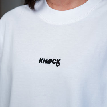 kinddot. x KNOCK colorblock balti marškinėliai