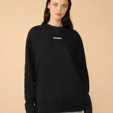 Juodas džemperis kinddot.