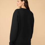 Juodas džemperis kinddot.