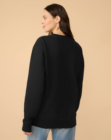 Juodas džemperis kinddot.