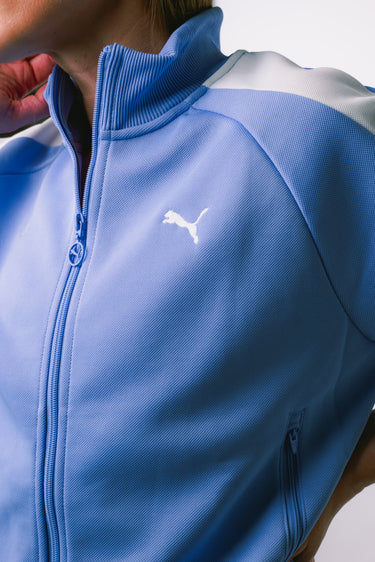 kinddot. x Puma Baby Blue moteriškas užsegamas džemperis