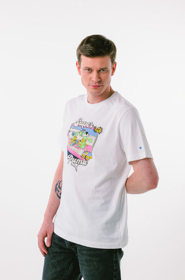 kinddot. × Puma white graphic T-shirt
