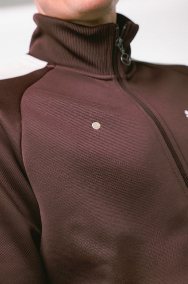 kinddot. x Puma Chocolate Brown vyriškas užsegamas džemperis