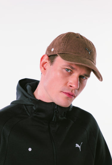 kinddot. × Puma Chocolate Brown džinsinė kepurėlė